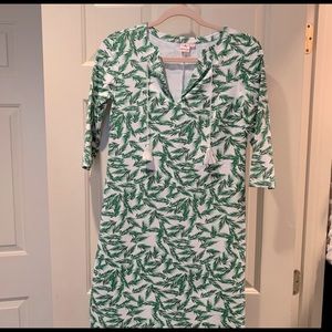 Green and white Persifor dress NWOT
